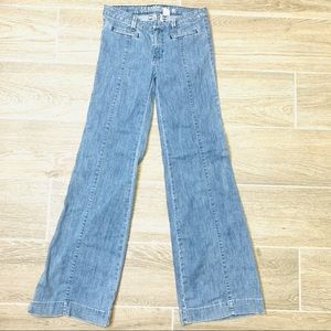 Vintage Guess Jeans Size 27 Bell Bottom Light Wash